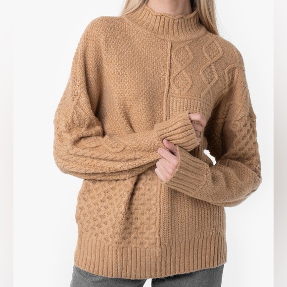 American Eagle Outfitters Sweaters - AE Soft & Cozy Mixed Stitch Sweater